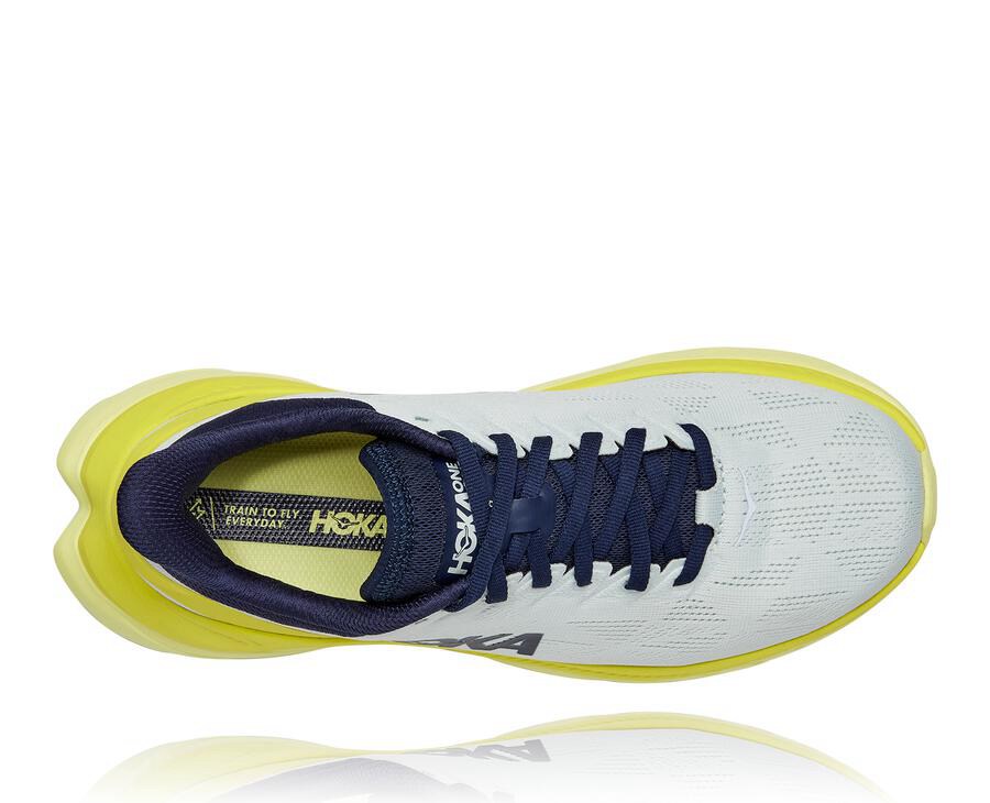 Hoka Australia One One Mach 4 - Womens Running Shoes White - WPMLV-9378